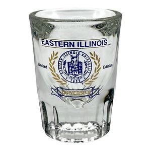 Eastern Illinois University Shot Glass Limited Edition Seal Logo School Glass